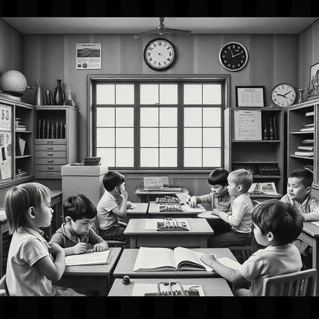 Brillbee Academy reception desk and branding board