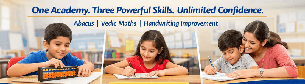 BrillBee Pvt Ltd offering Abacus, Vedic Maths and Handwriting Improvement courses for kids with international level exams and competitions